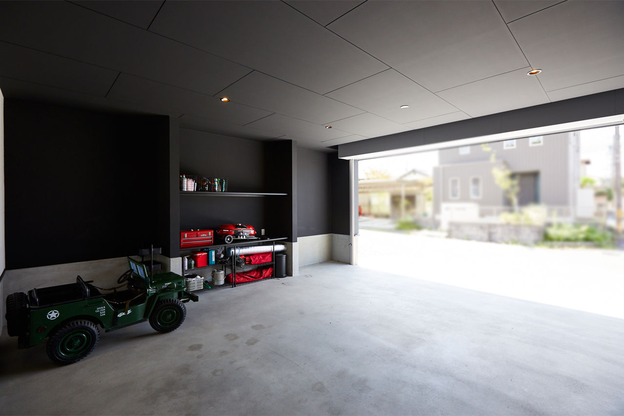 チェックハウス 【平屋/3000万円台/コの字型/間取り有】中庭にジェットバス！中と外のギャップに驚くスタイリッシュな平屋の建築実例画像6