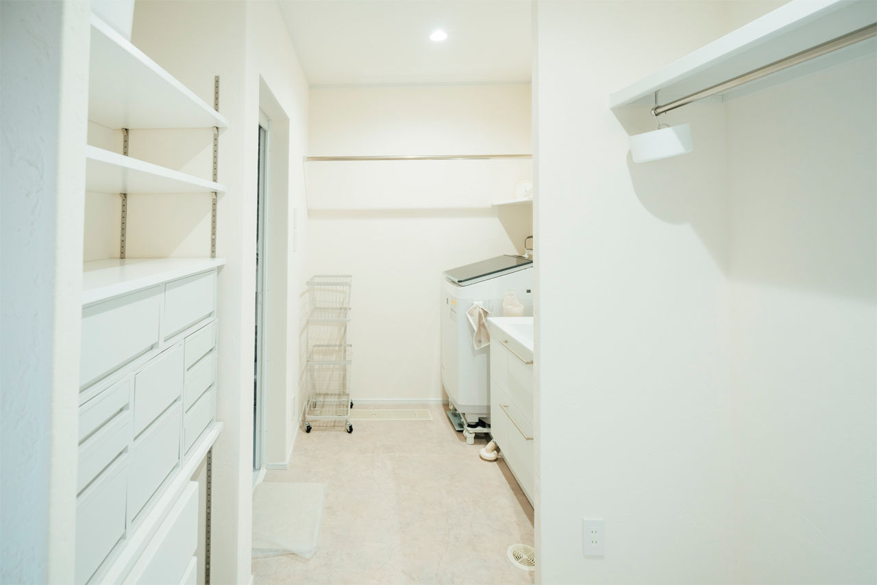 チェックハウス 【30坪台/4LDK/おうちカフェ/全館空調/間取り有】ナチュラルで寛げる“おうちカフェ”は全館空調で心地よくの建築実例画像7