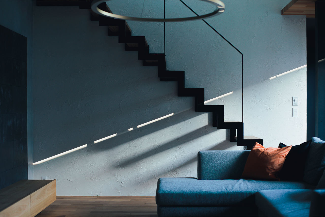 チェックハウス 【3000万円台/3LDK/半平屋/中庭/間取り図有】全館空調のホテルライクな家でカーテン不要の開放的な暮らしの建築実例画像3