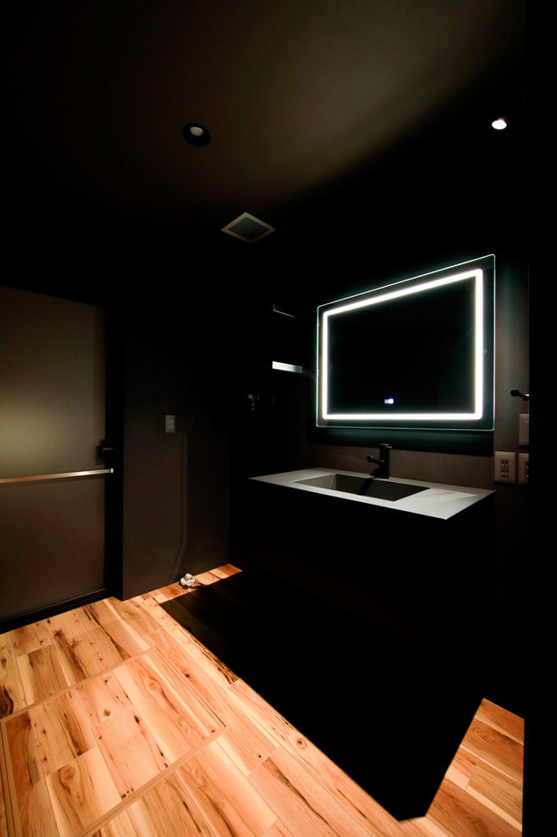 チェックハウス 【3000万円台/3LDK/半平屋/中庭/間取り図有】全館空調のホテルライクな家でカーテン不要の開放的な暮らしの建築実例画像9