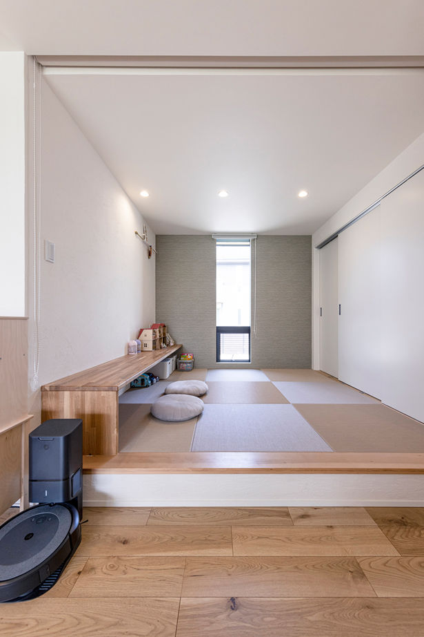 チェックハウス 【2000万円台/30坪台/3LDK/変形地/間取り】変形地でコストダウン。平屋のように暮らす家事ラク子育てハウスの建築実例画像7