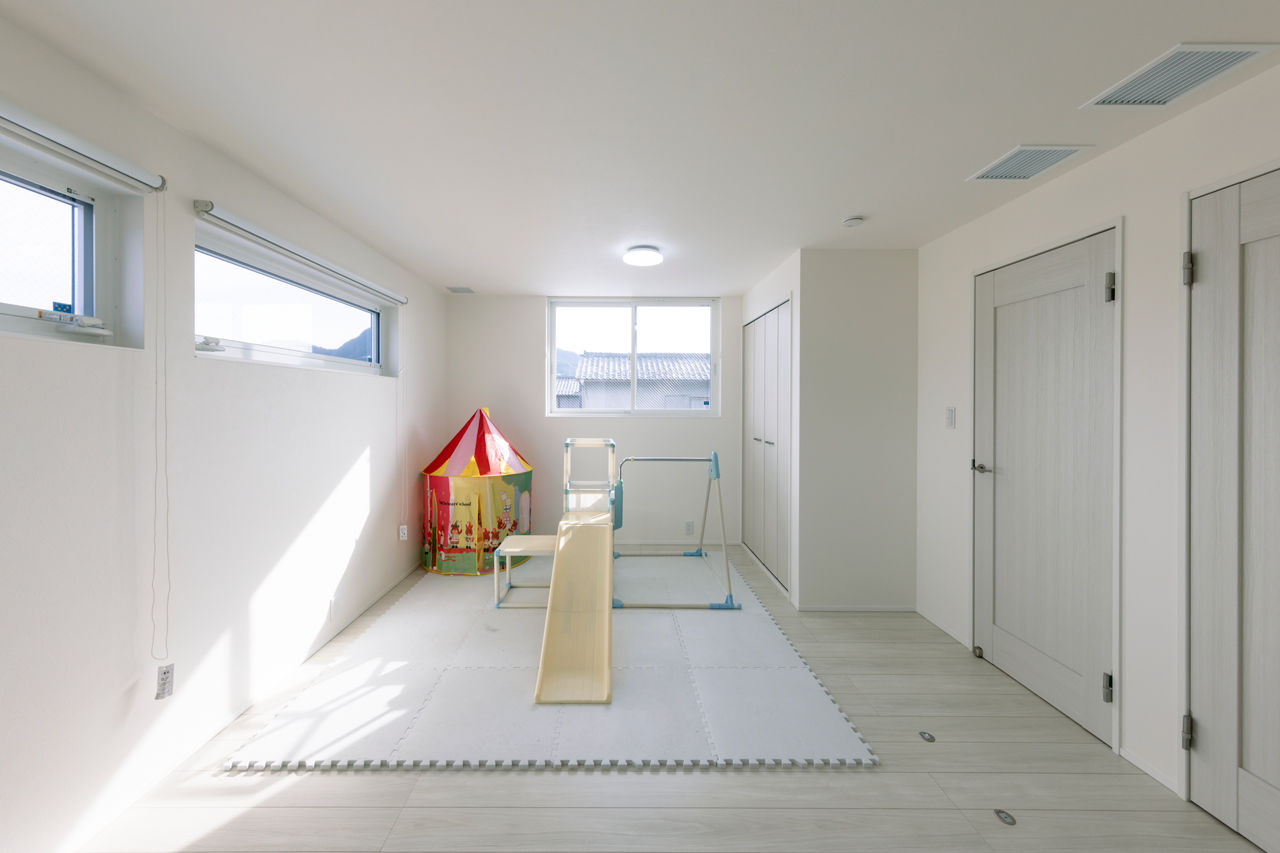 チェックハウス 【40坪台/中庭/ホテルライク】まるで海外ホテルのようなホワイトインテリア。開放感たっぷりで高級感ある家の建築実例画像10