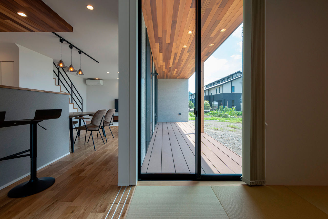 チェックハウス 【岐阜県/ウッドデッキ/ZEH】平屋のように暮らせて家事ラクも叶う間取り。収納もたっぷりな子育てハウスの建築実例画像4