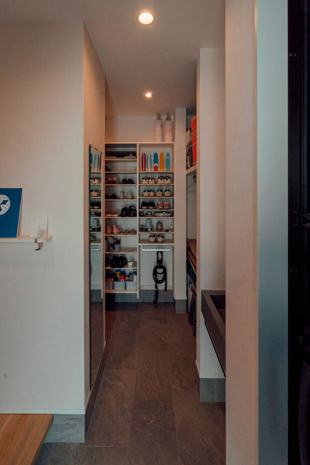 チェックハウス 【平屋/20坪台/縦長の土地/2000万円台】コンパクトハウスの理想的な間取り。参考になるアイデア満載の平屋の建築実例画像9