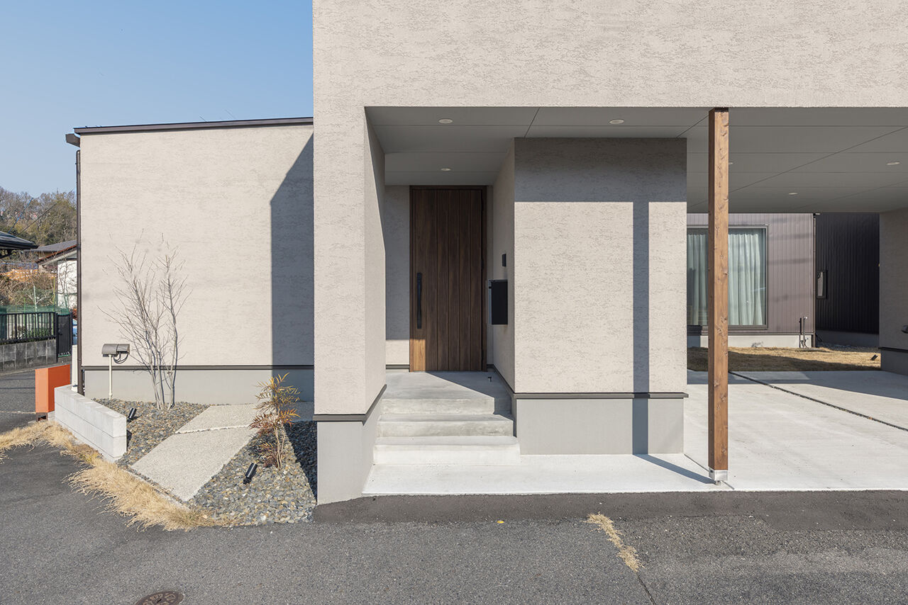 チェックハウス 【30坪台/3000万円台/ビルトインガレージ/中庭】土地を上手に活かした、L字型の家の建築実例画像10