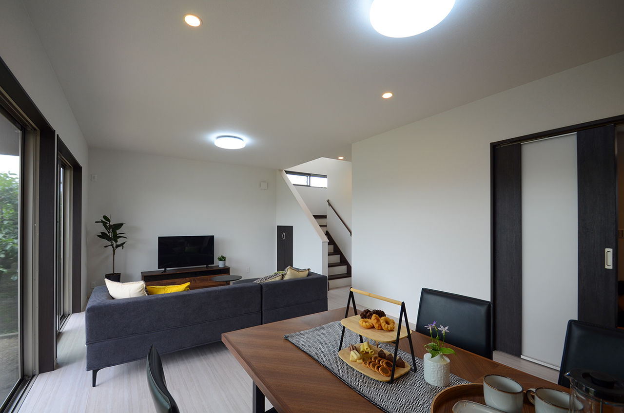 Liber（リベル） 【愛知県×2000万円台×収納充実×ロフト】子育て家族も安心。将来の増室に備え空間をフル活用した建築家住宅の建築実例画像2