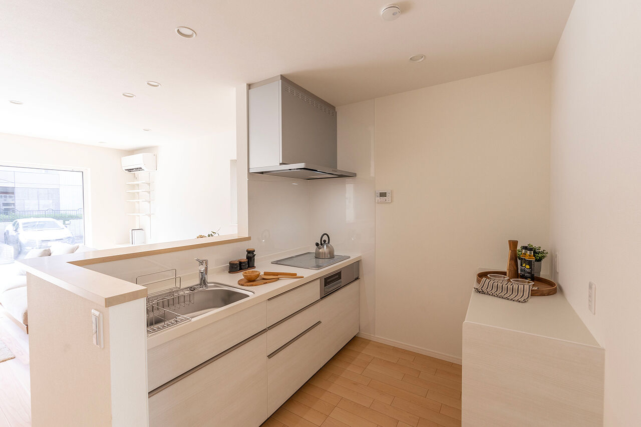 Liber（リベル） 【名古屋市×建替え×コンパクト×平屋×間取り図あり】1000万円台、無垢の杉床も心地いい15坪の平屋の建築実例画像5