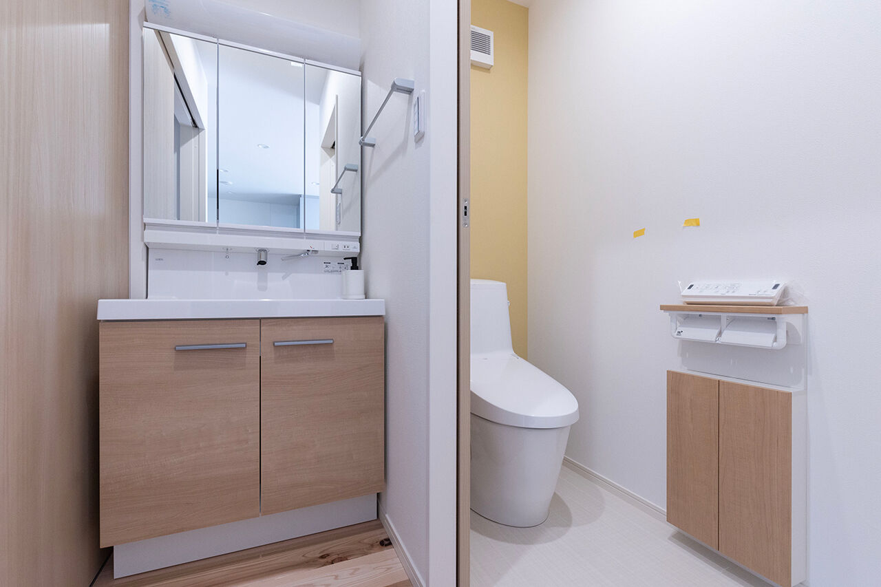 Liber（リベル） 【名古屋市×建替え×コンパクト×平屋×間取り図あり】1000万円台、無垢の杉床も心地いい15坪の平屋の建築実例画像9