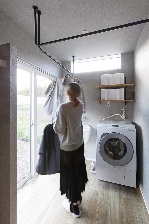 信州ハウジング ビルトインガレージと中庭のある家の建築実例画像9