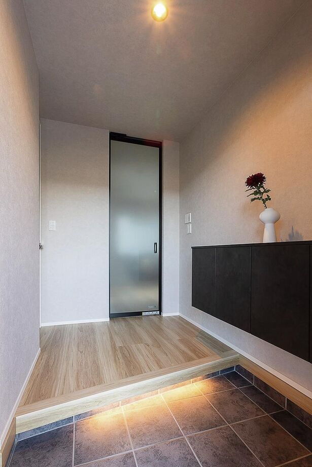 信州ハウジング ビルトインガレージと中庭のある家の建築実例画像10