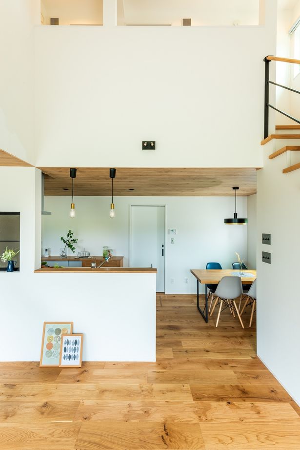 リッケンハウジング 【2000万円台/30.3坪/２階建て/アイリブスタイル】アメリカンスタイルでカフェのようなお家の建築実例画像4