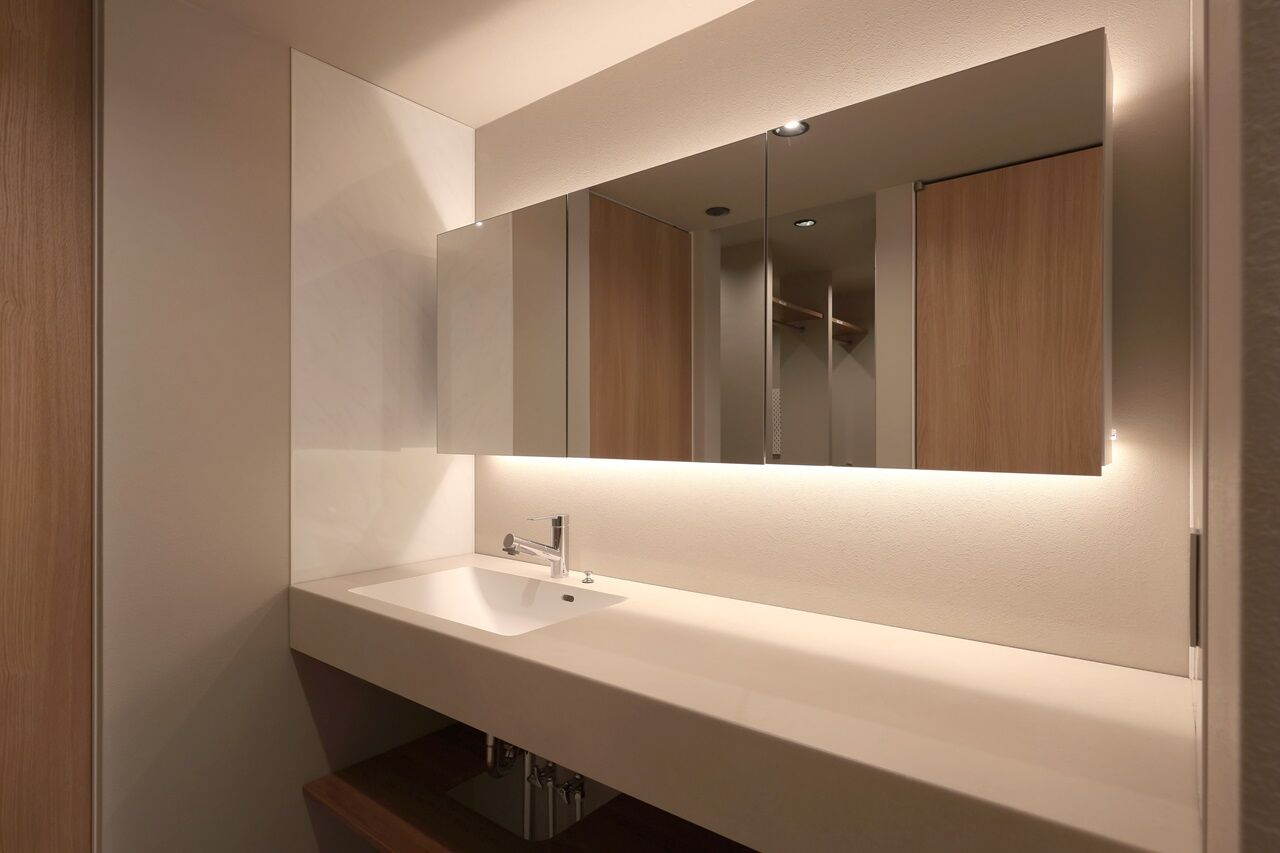 リッケンハウジング 【3000万円台/32.8坪/平屋/アイリブスタイル】キッチンと間接照明が素敵なお家の建築実例画像7