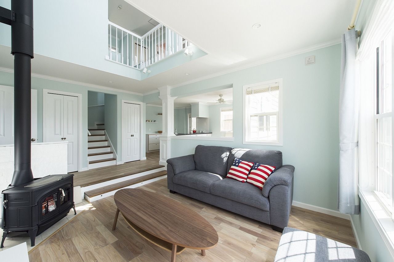 ニットーホーム 海を感じて暮らす、サーファーズガレージのある輸入住宅【ノースカントリースタイル】の建築実例画像2