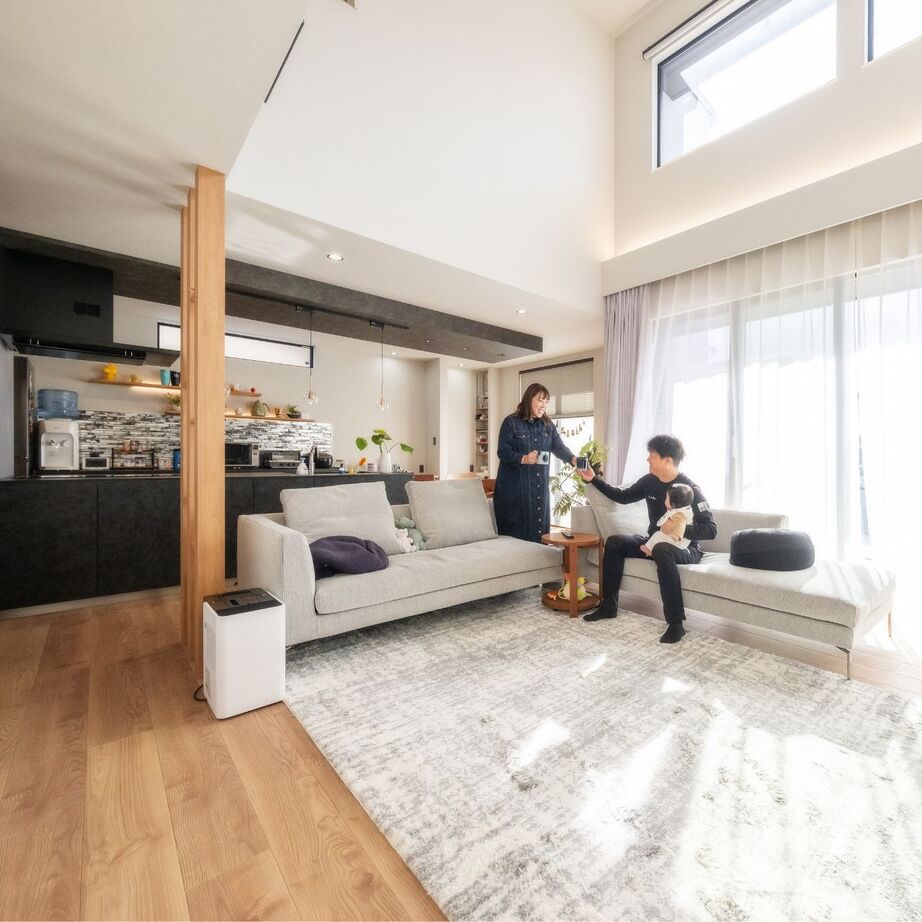 桧家住宅愛媛 43坪の広々大空間！Ｚ空調が叶えるパッシブデザインのお家の建築実例画像6