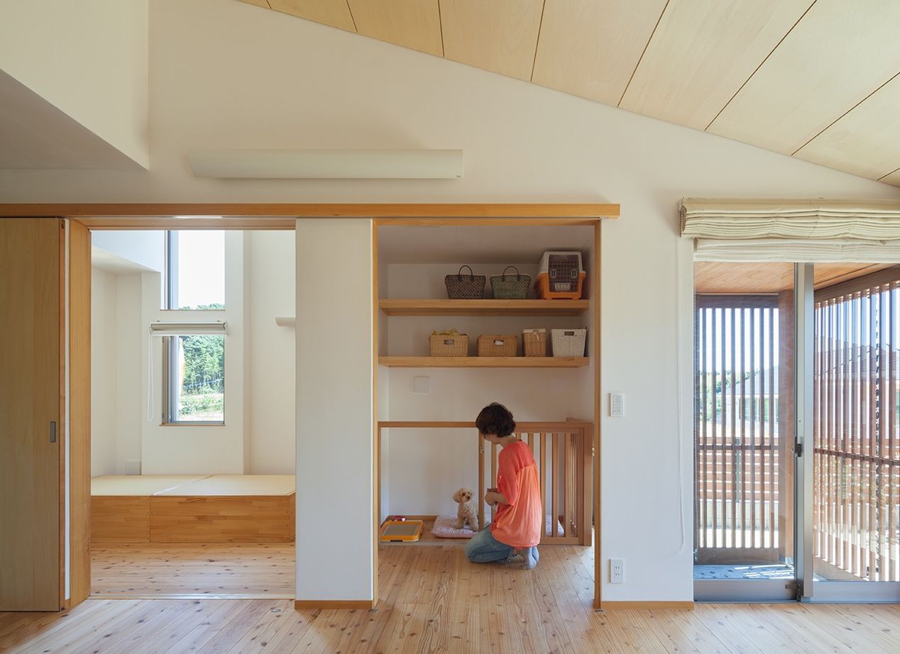 上山建設 【29.4坪/2人暮らし/ペット】自然素材を使ったペットと暮らす癒しの家の建築実例画像3