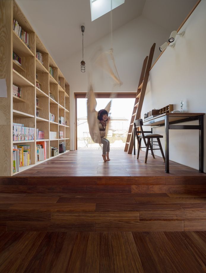 上山建設 【35.8坪/平屋/大開口】アートを楽しむ塗り壁の家の建築実例画像3