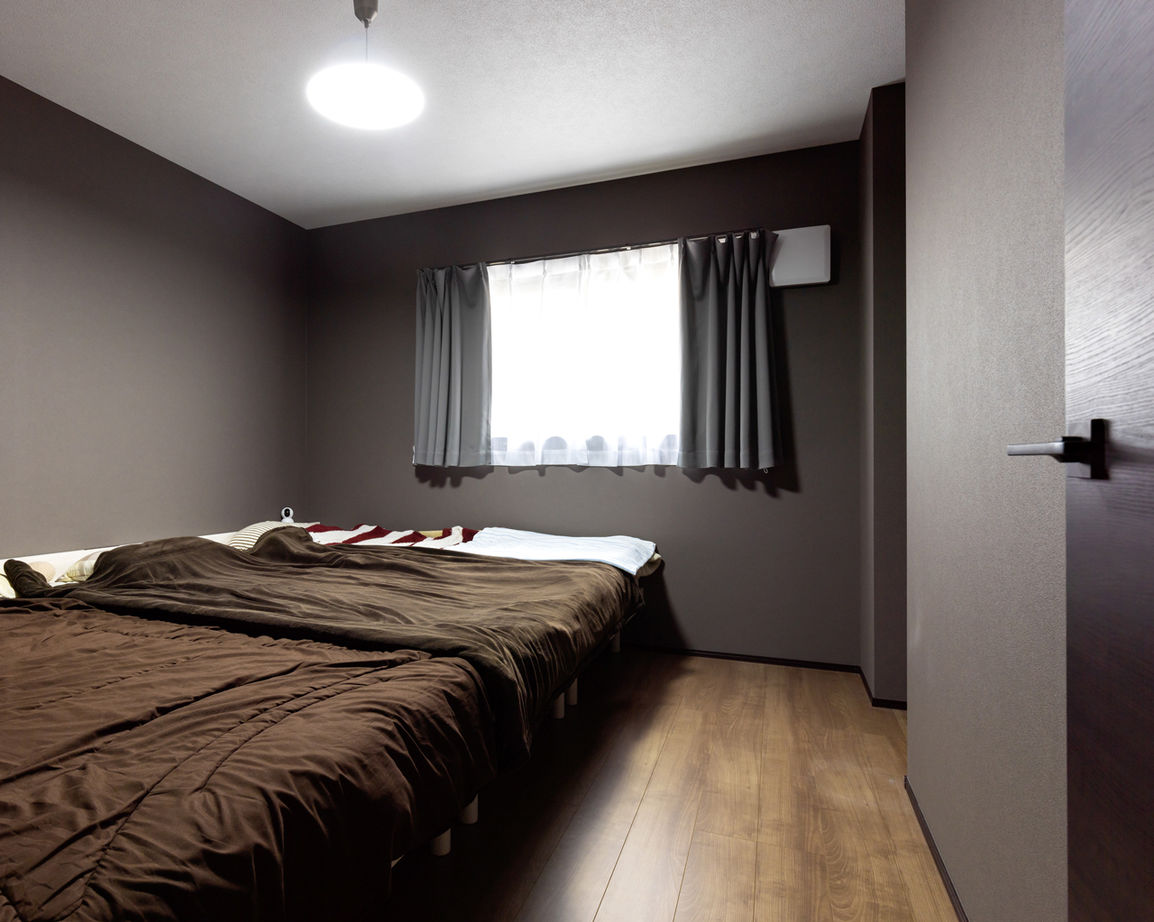 ZEH基準・炭の家 よかタウン 1000万円台【土地約36坪×4LDK×庭】広いリビングからランドリー、洗面・脱衣所へ「ぐるぐる回遊動線」の建築実例画像9