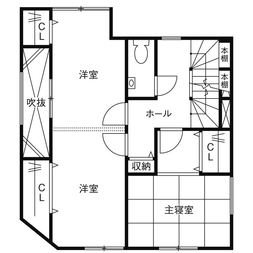 フォーライフ 【2000万円～2499万円／敷地19.8坪／間取図有】ダウンフロアリビングやルーフバルコニーで家族団欒を楽しむの間取り図（2LDK＋屋上）3階