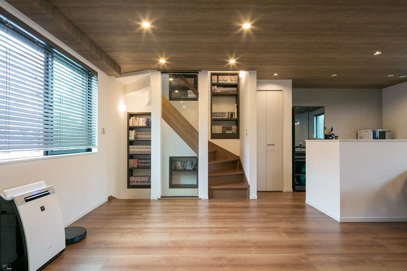 フォーライフ 【2000万円～2499万円／敷地19.8坪／間取図有】ダウンフロアリビングやルーフバルコニーで家族団欒を楽しむの建築実例画像4