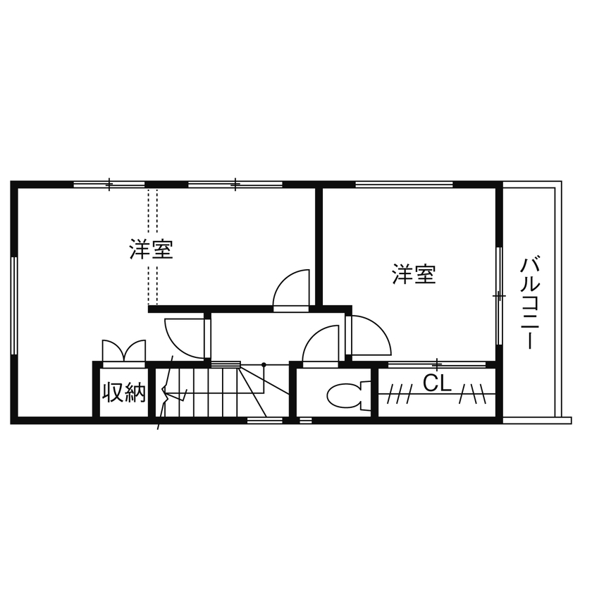 フォーライフ 【2100万円～2199万円／敷地17坪／間取図有】デザイン性と実用性を兼ね備えたプランに、建築士の施主も納得の間取り図（2LDK＋書斎＋ガレージ）3階