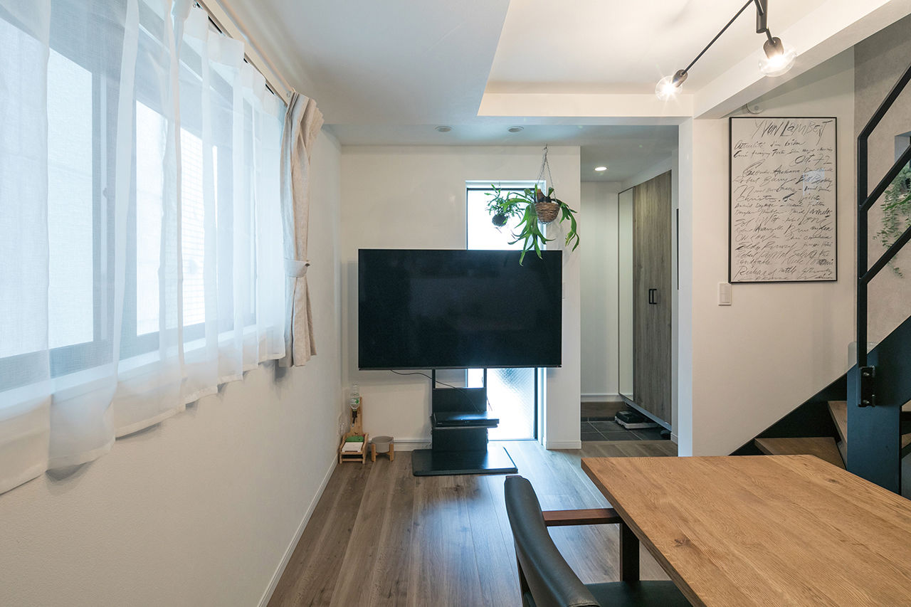 フォーライフ 【1500万円~1999万円/狭小住宅/３階建て/間取図有】約13坪の敷地に、家族５人が快適に暮らせる住空間を実現の建築実例画像3