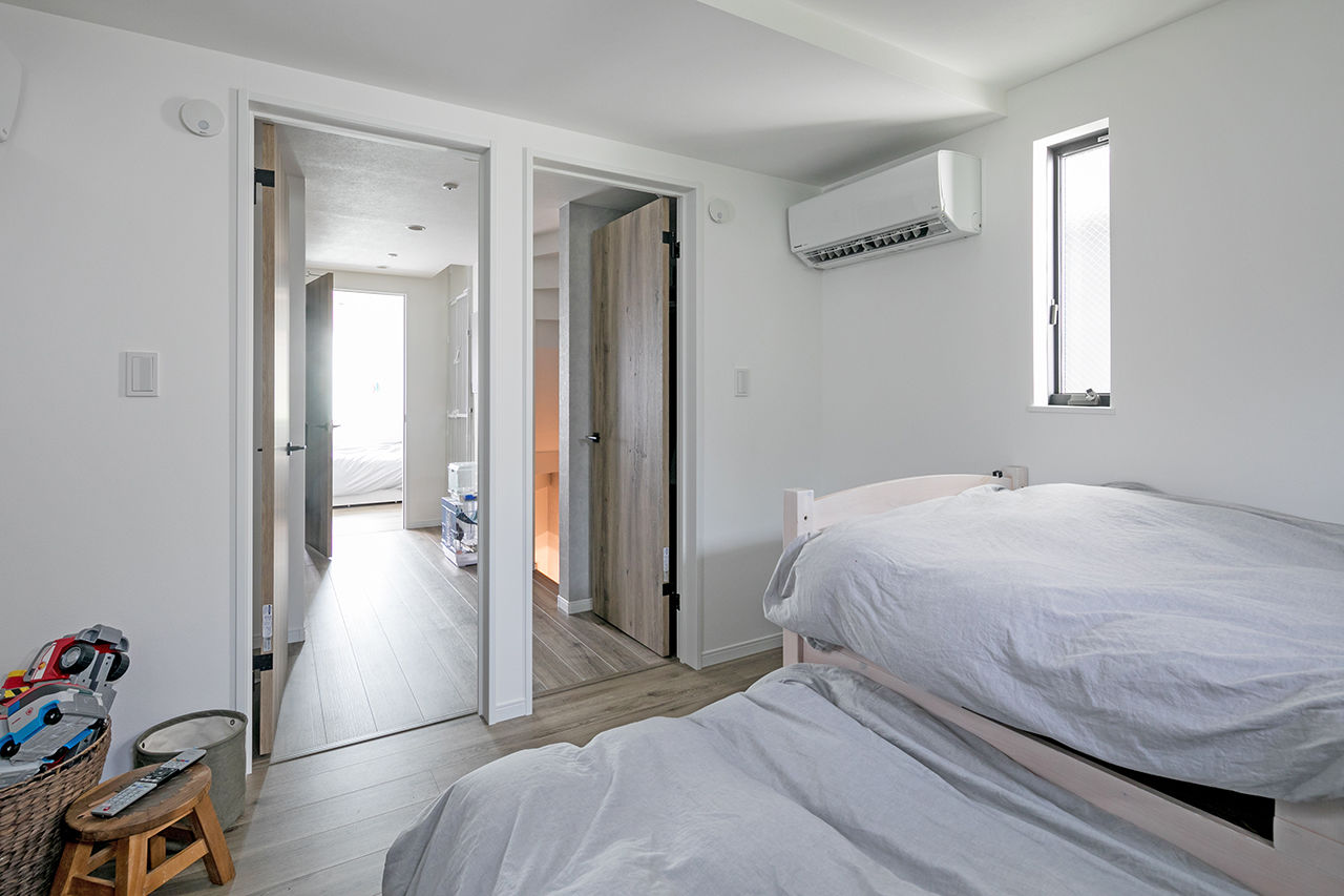 フォーライフ 【1500万円~1999万円/狭小住宅/３階建て/間取図有】約13坪の敷地に、家族５人が快適に暮らせる住空間を実現の建築実例画像7