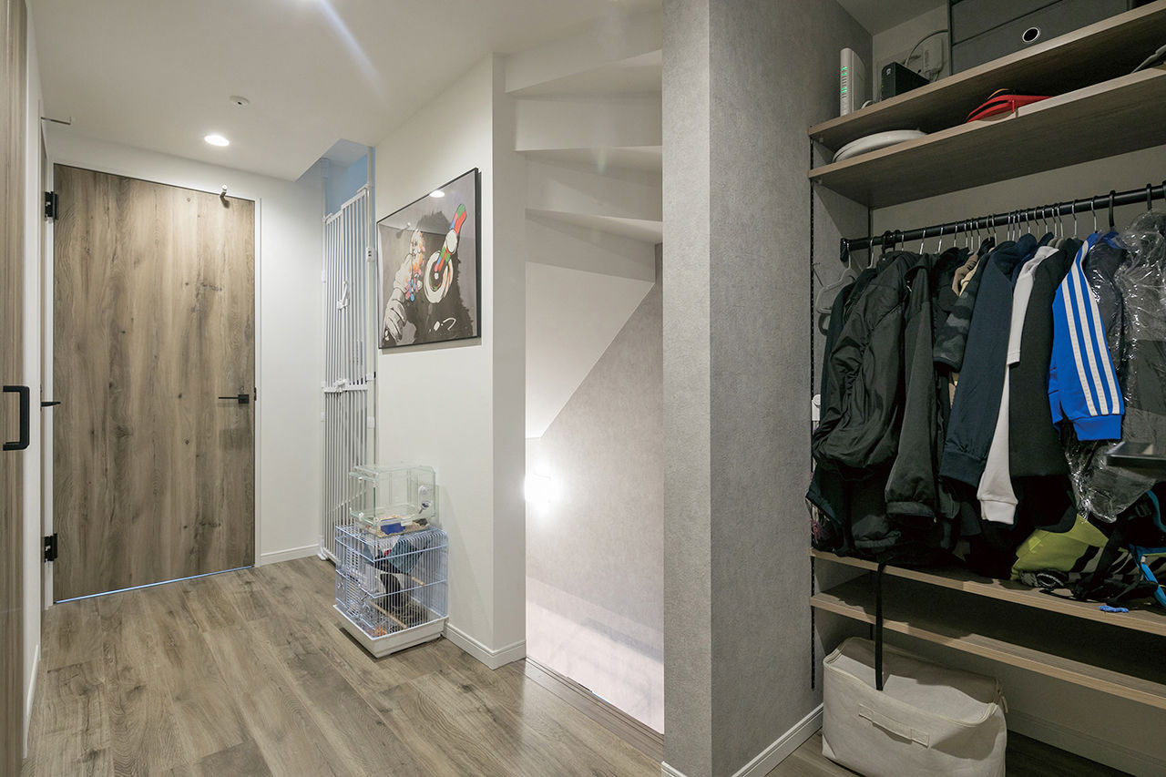 フォーライフ 【1500万円~1999万円/狭小住宅/３階建て/間取図有】約13坪の敷地に、家族５人が快適に暮らせる住空間を実現の建築実例画像8