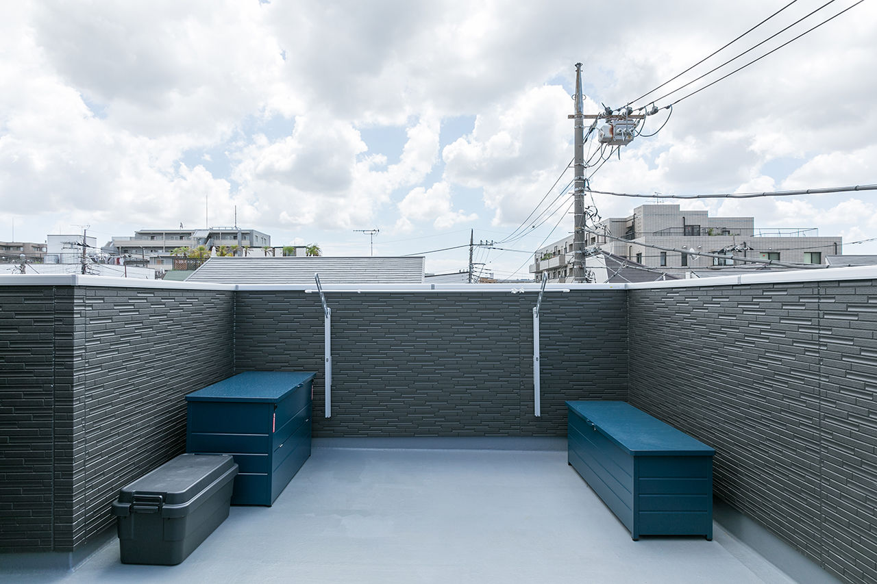 フォーライフ 【3400万円～3499万円／建て替え／屋上／間取図有】住み心地とデザイン性を両立した都市型二世帯住宅の建築実例画像5