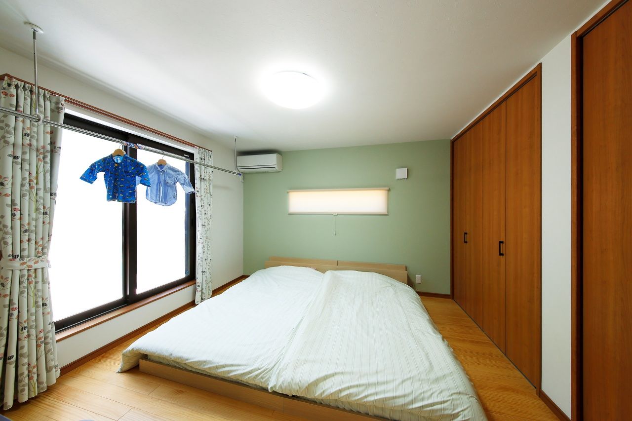 ソーラースマートグリッドホーム　三陽工務店 【HEAT20/変形地/カビ抑制工法/間取り有】カビゼミでの学びが依頼のきっかけ。梅雨も快適な暮らしを実現の建築実例画像8