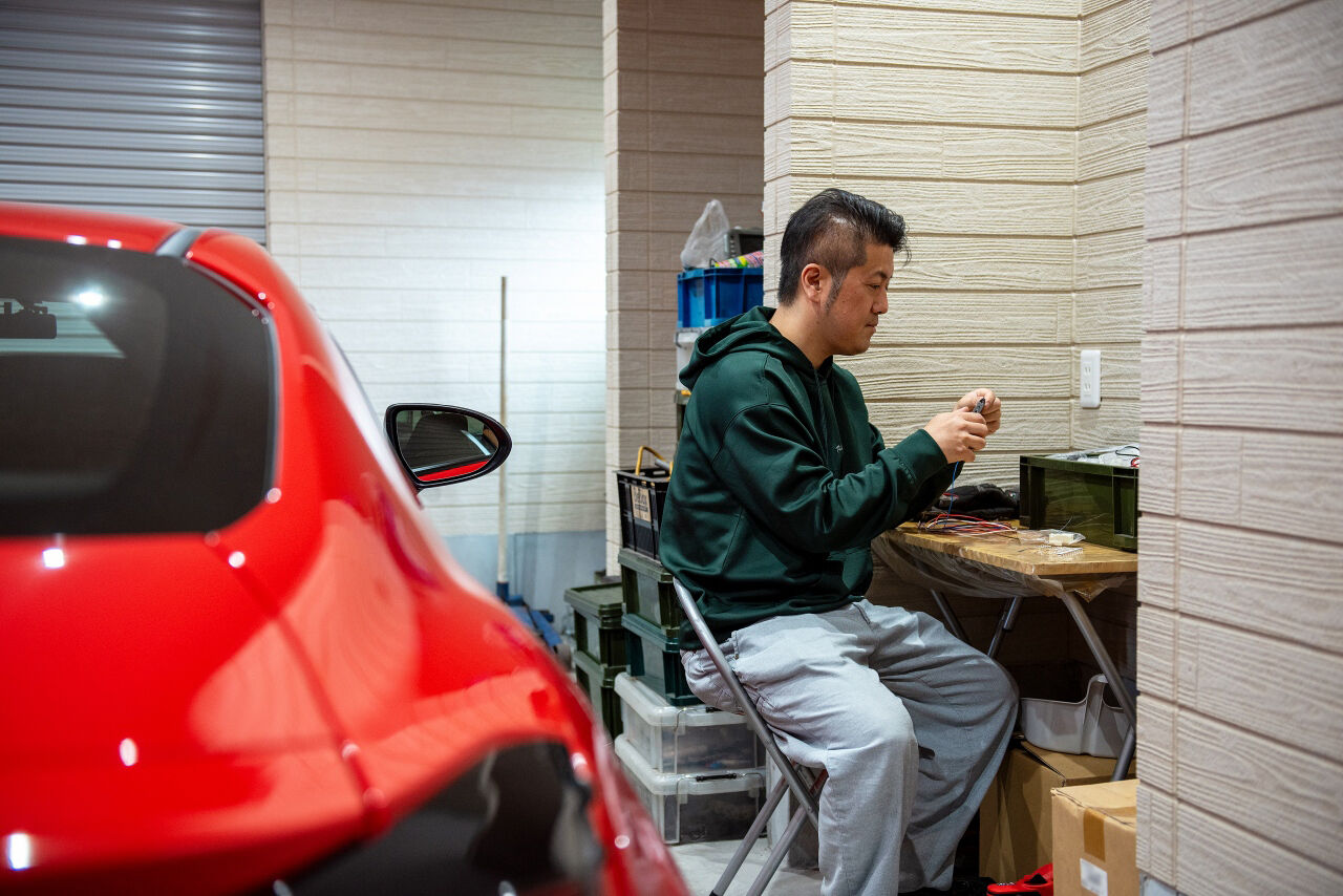 ソーラースマートグリッドホーム　三陽工務店 【HEAT20/間取り図有】サーキット走行を満喫！「愛車のメンテナンスをしたい」とつくったガレージハウスの建築実例画像10