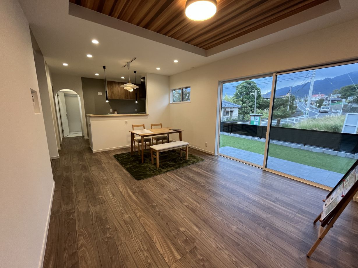 感動 【鹿児島市/平屋/4LDK/間取り図あり】憧れのガレージ付きハウスの建築実例画像3