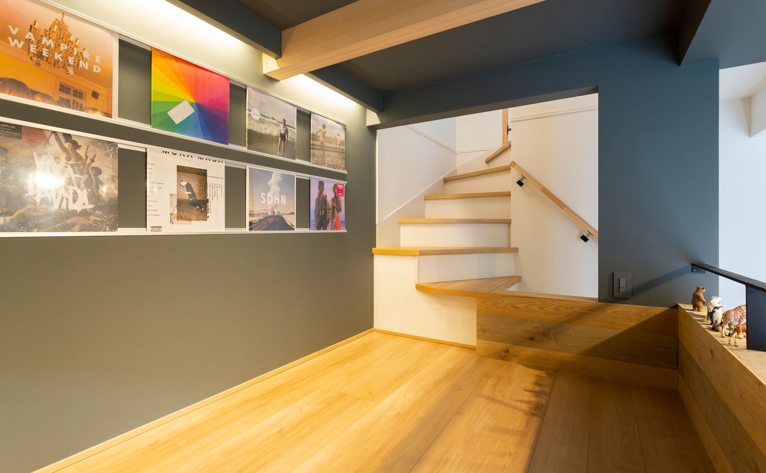 HOLIDAYS（ホリデイズ） 【愛知/1500万円台/3LDK/30坪/間取り図】屋上は花火大会の特等席。スキップフロアのあるラスティックな家の建築実例画像5