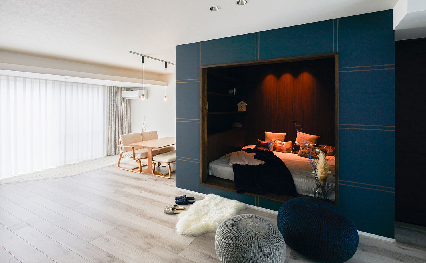 HOLIDAYS（ホリデイズ）  【1000万円台/30坪台/3LDK/間取り図】おこもり感のあるくつろぎスペース『ヌック』の居心地も最高です！の建築実例画像6