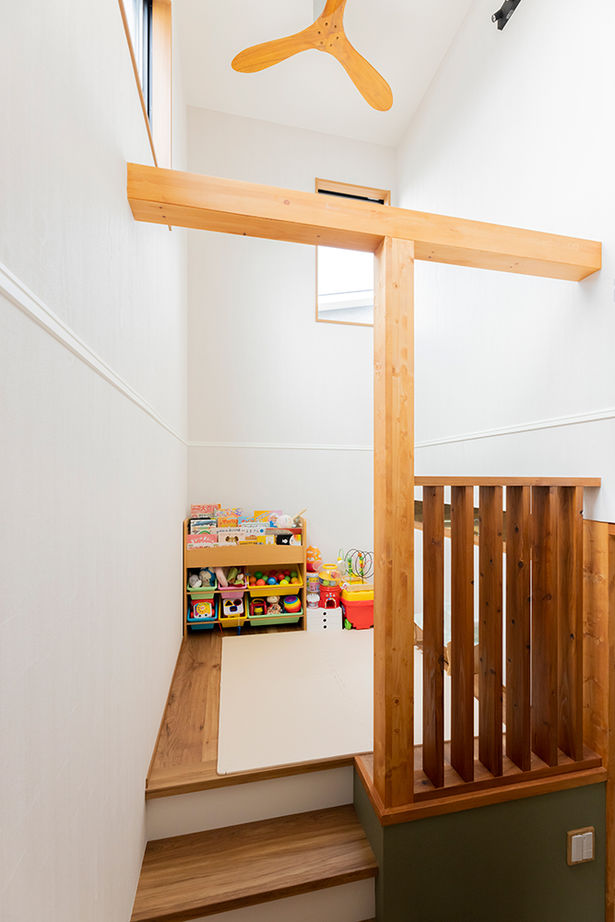 HOLIDAYS（ホリデイズ） 【愛知/1000万円台/3LDK/間取り図】「土地＋自由設計」で実現した、太陽の光と庭の緑に囲まれて暮らす家の建築実例画像13