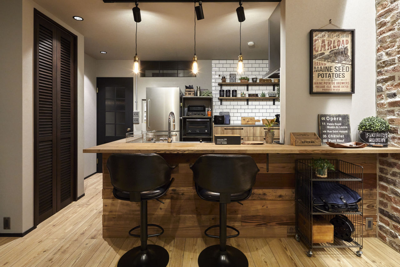 HOLIDAYS（ホリデイズ） 【愛知/1000万円台/平屋/20坪・コンパクト】間取りや動線なども考えつくされたブルックリンテイストの平屋の建築実例画像7