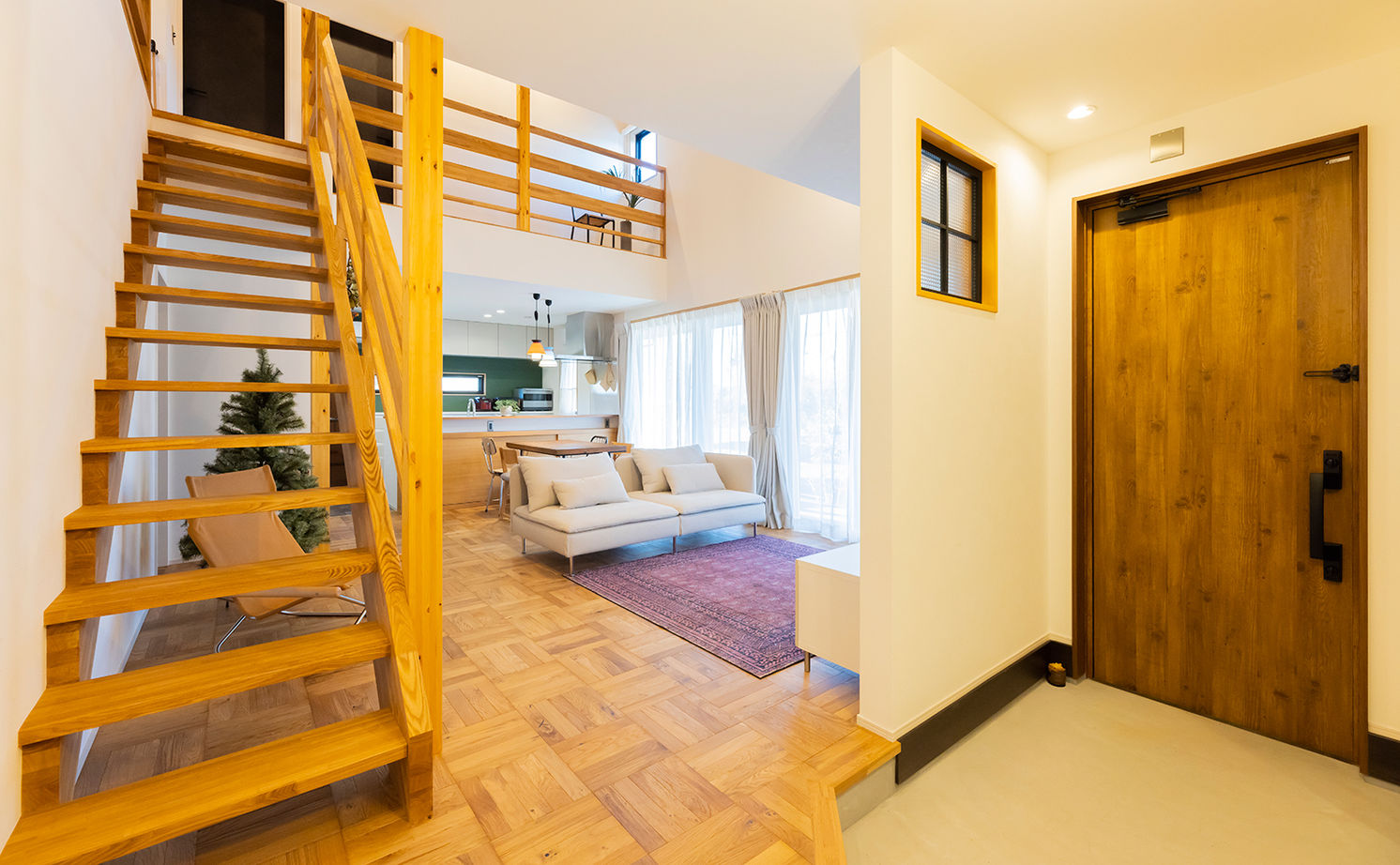 HOLIDAYS（ホリデイズ） 【多治見市/土地＋建物/自然素材/吹き抜け/間取り図】先進なのにどこか懐かしく感じる平屋感覚の家の建築実例画像4