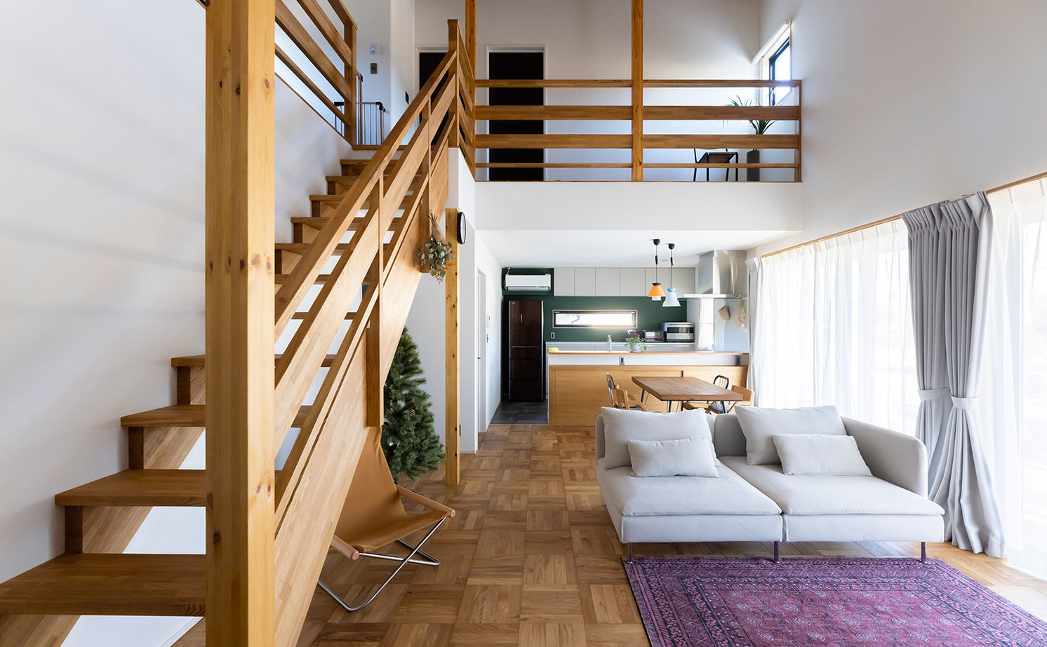 HOLIDAYS（ホリデイズ） 【多治見市/土地＋建物/自然素材/吹き抜け/間取り図】先進なのにどこか懐かしく感じる平屋感覚の家の建築実例画像5