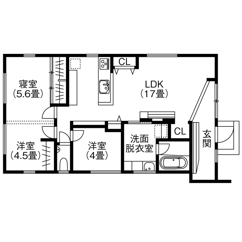 【SUUMO】 【平屋/2000万円台/20坪台/2LDK/間取り図】コンパクトだからこそ暮らしやすい。ジャパンディスタイルの平屋 ...