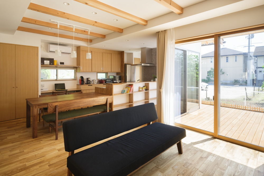 イチマルホーム 京都の町家風な和モダンスタイルの家／岡山の建築実例画像2