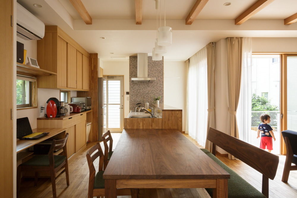 イチマルホーム 京都の町家風な和モダンスタイルの家／岡山の建築実例画像4