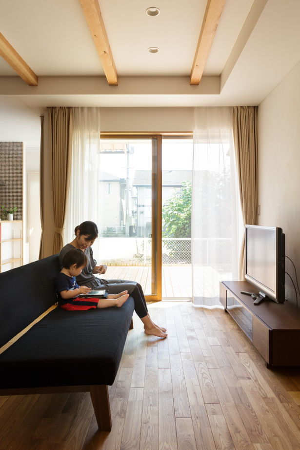 イチマルホーム 京都の町家風な和モダンスタイルの家／岡山の建築実例画像6