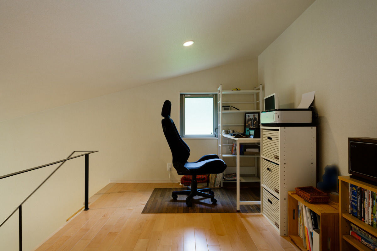 イチマルホーム 【平屋】豊かな自然の中に建つスタイリッシュなガレージ付きの家／岡山の建築実例画像8