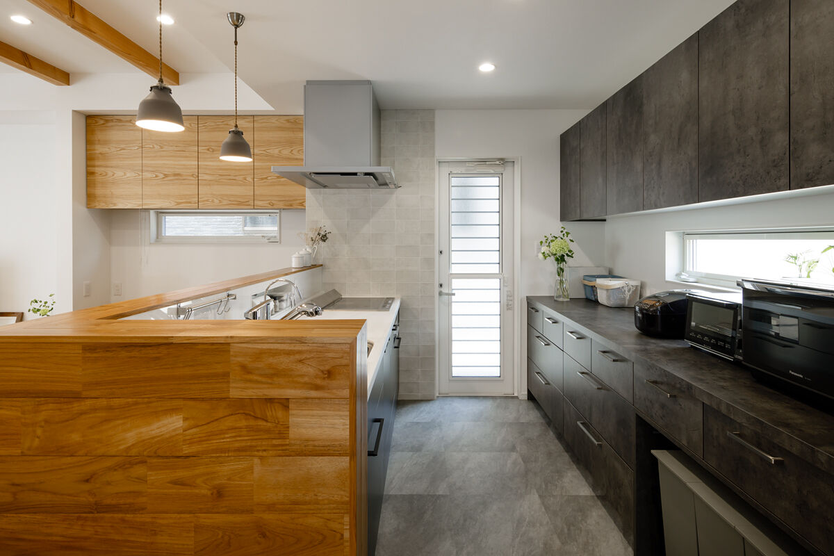 イチマルホーム 【36.5坪／間取り図有】こだわり造作家具と収納力のある和モダンの家の建築実例画像7