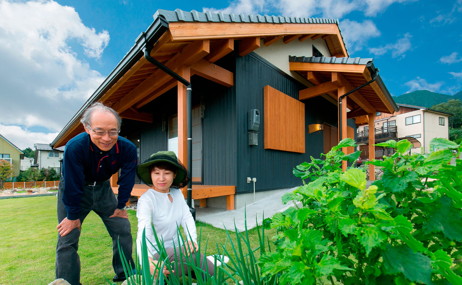 大喜工務店 【滋賀県/2000万円台/平屋/間取り有】長期自然乾燥した一尺角の大黒柱が支える和モダンデザインの平屋建ての建築実例画像2