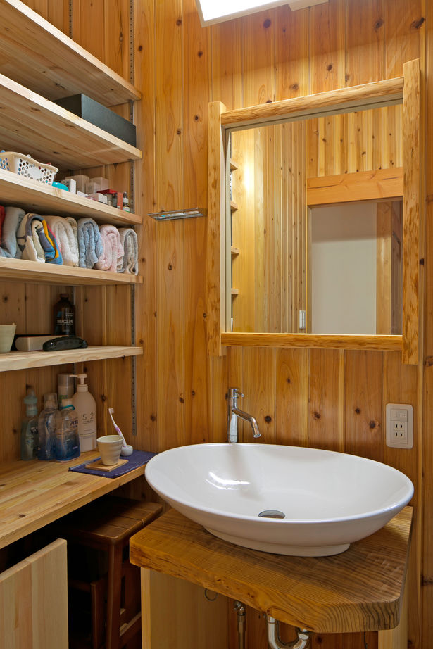 大喜工務店 【滋賀県/2000万円台/平屋/間取り有】長期自然乾燥した一尺角の大黒柱が支える和モダンデザインの平屋建ての建築実例画像9