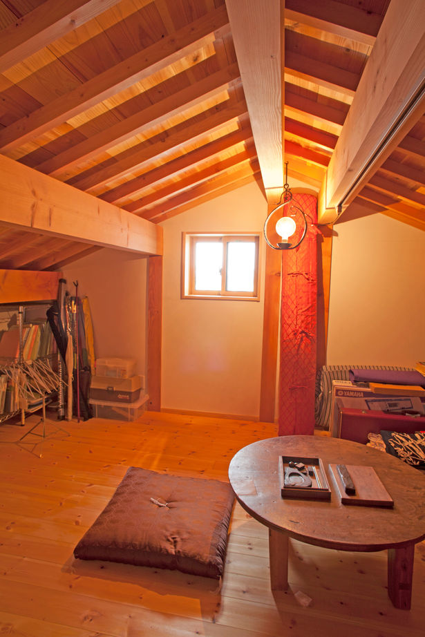 大喜工務店 【滋賀県/2000万円台/平屋/ビルトインガレージ/間取り】老後二人暮らしに考慮した間取りで自然素材豊かな家の建築実例画像8