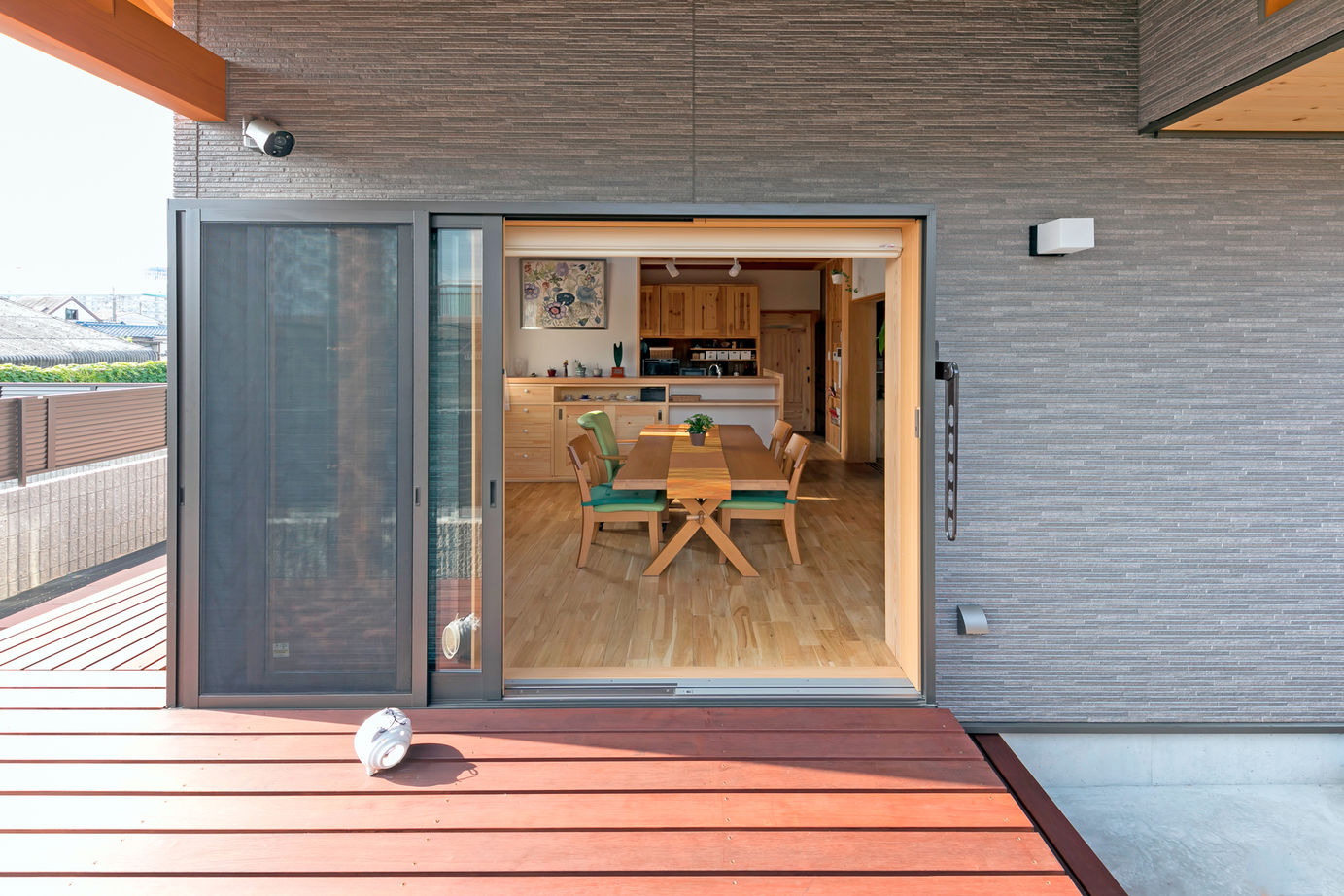 大喜工務店 【京都市／吹き抜け／自然乾燥無垢材／造作】至る所に造作を取り入れた和の意匠と木の美しさが融合した家の建築実例画像10