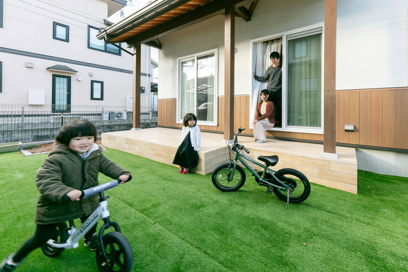 大喜工務店 【京都府／3000万円台／間取り図有】一尺二寸（36センチ角）もの大黒柱が支える、大空間の木の家の建築実例画像10