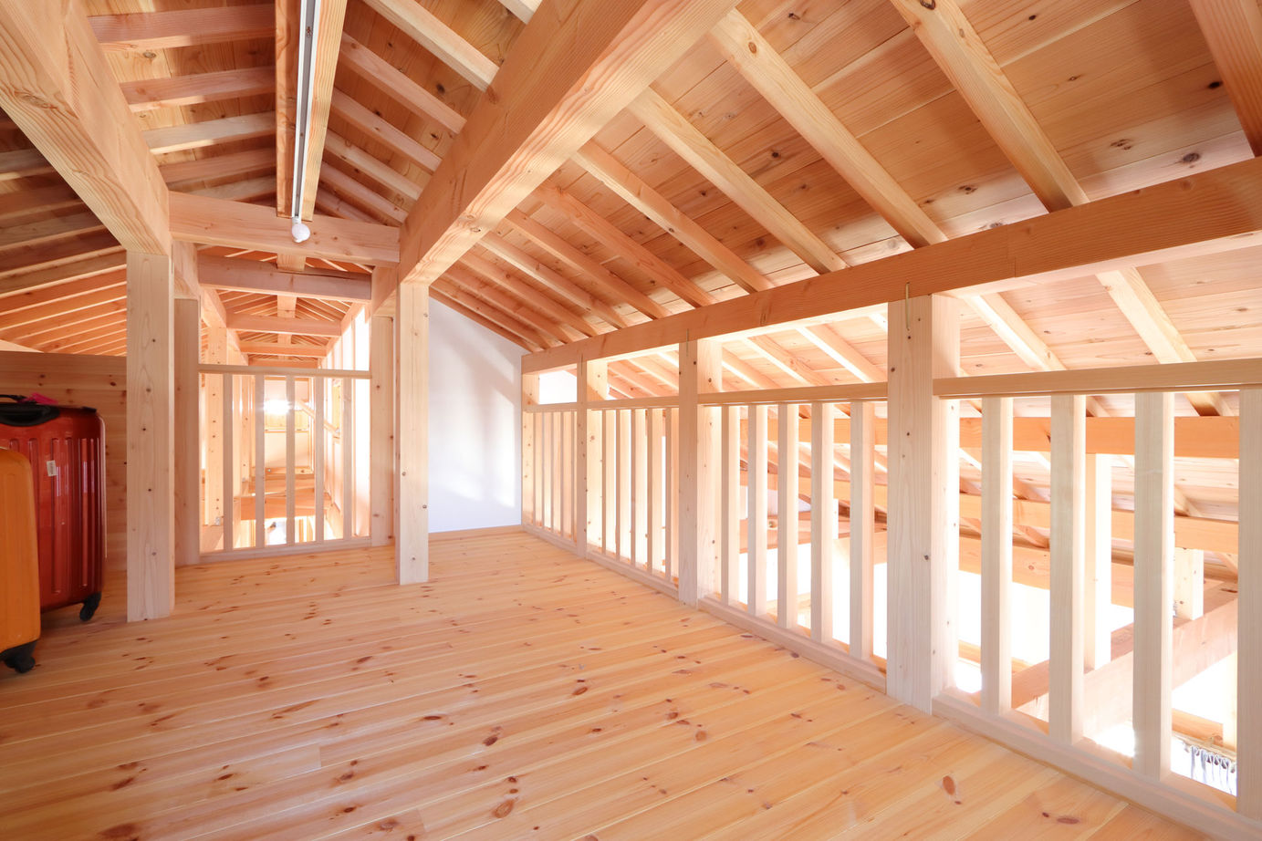 大喜工務店 【滋賀県／平屋／間取り図有】子どもからヒノキの香りがするほど、良質なヒノキ材に包まれた平屋の建築実例画像5