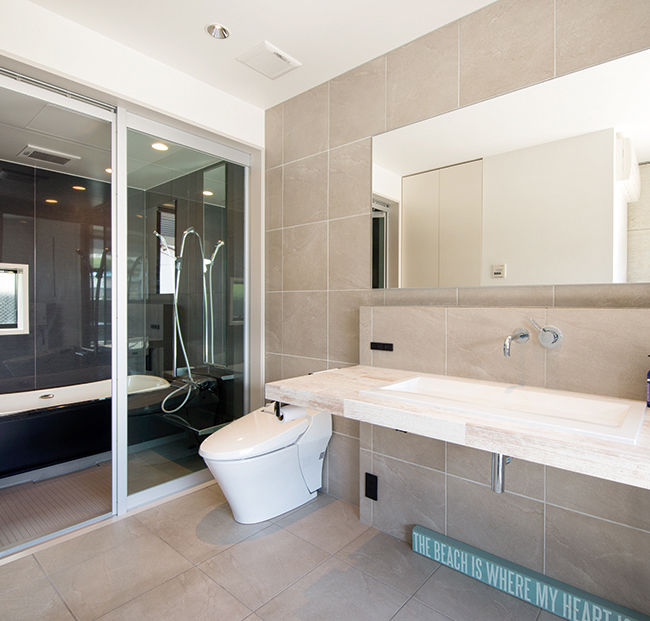 旭化成ホームズ（ヘーベルハウス） 頑丈な構造で自由に住まいをプラン　兄世帯と弟世帯で快適に暮らす家の建築実例画像4